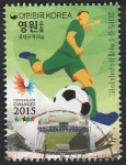Stamps North Korea -  Universiadas 2015 en Gwangju