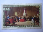 Stamps Venezuela -  Sesquicentenario de la declaración de Independencia-5 de julio 1811-1961.
