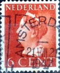 Stamps : Europe : Netherlands :  Intercambio 0,20 usd 6 cent. 1947