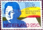 Stamps Netherlands -  Intercambio crxf 0,20 usd 25 cent. 1969