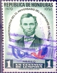 Stamps Honduras -  Intercambio ma4xs 0,20 usd 1 cent. 1959