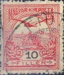 Stamps Hungary -  Intercambio 0,25 usd  10 f. 1900