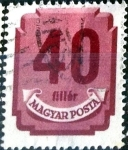 Stamps Hungary -  Intercambio 0,20 usd 40 f. 1946