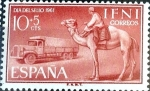 Stamps Spain -  Intercambio jxi 0,25 usd 10+5 cent.  1961
