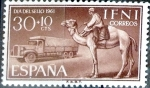 Stamps Spain -  Intercambio jxi 0,25 usd 30+10 cent.  1961