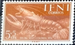 Sellos de Europa - Espa�a -  Intercambio jxi 0,25 usd 5+5 cent. 1954