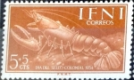 Sellos de Europa - Espaa -  Intercambio jxi 0,25 usd 5+5 cent. 1954