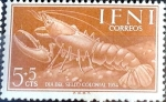 Sellos de Europa - Espaa -  Intercambio crxf2 0,25 usd 5+5 cent. 1954