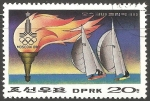 Stamps : Asia : North_Korea :  Summer Olympic Games, Moscow 1980- sail