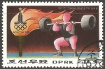 Sellos de Asia - Corea del norte -  Juegos Olímpicos de Moscú 1980