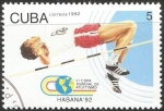 Sellos de America - Cuba -  vi copz mundial de atletismo Habana 1992