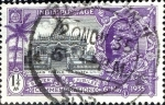 Stamps India -  Intercambio 0,55 usd 1,25 Anna 1935
