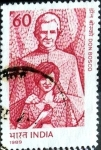 Stamps India -  Intercambio 0,40 usd 60 p. 1989