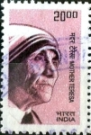 Stamps India -  Intercambio 0,80 usd 20 rupias 2010