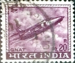 Stamps India -  Intercambio 0,20 usd 20 p. 1967