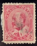 Sellos de America - Canad� -  Eduardo VII