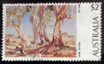 Stamps Australia -  Cuadro Hans Heysen