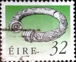 Stamps : Europe : Ireland :  Intercambio 0,75 usd 32 p. 1990