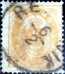 Stamps : Europe : Iceland :  Intercambio jxa 13,00 usd 3 a. 1897