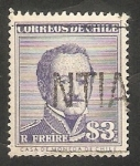 Stamps Chile -  Ramón Freire