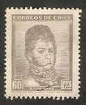 Stamps Chile -  B. O'Higgins