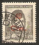 Sellos de America - Chile -  B. O'Higgins
