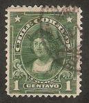 Stamps Chile -  Cristóbal Colón