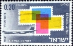 Stamps Israel -  Intercambio crxf 0,20 usd 30 a. 1968