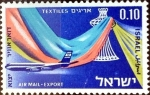 Stamps : Asia : Israel :  Intercambio crxf 0,20 usd 10 a. 1968