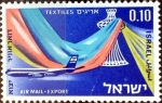 Stamps Israel -  Intercambio crxf 0,20 usd 10 a. 1968