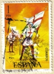 Stamps : Europe : Spain :  UNIFORMES - Santa Hermandad de Castilla 1488