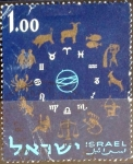 Stamps : Asia : Israel :  Intercambio crxf 0,20 usd 1 libra 1961