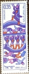 Stamps : Asia : Israel :  Intercambio crxf 0,20 usd 35 a. 1975