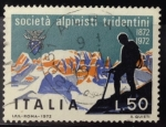 Stamps Italy -  Sociedad Alpinista Tridente