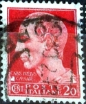 Stamps Italy -  Intercambio 0,20 usd 20 cent. 1929