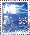 Sellos de Europa - Italia -  Intercambio 0,25 usd 30 l. 1948