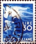 Stamps Italy -  Intercambio 0,25 usd 30 l. 1948