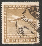 Stamps Chile -  100 - Arco Iris