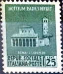 Stamps Italy -  Intercambio cr5f 0,20 usd 25 cent. 1944