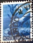 Stamps Italy -  Intercambio 0,20 usd 15 l. 1946