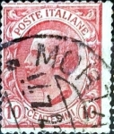 Sellos de Europa - Italia -  Intercambio 0,30 usd 10 cent. 1906
