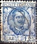 Stamps Italy -  Intercambio 0,30 usd 1,25 l. 1926
