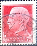 Stamps Italy -  Intercambio 0,20 usd 75 cent. 1929