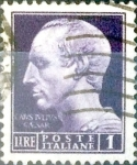 Stamps Italy -  Intercambio 0,20 usd 1 l. 1942