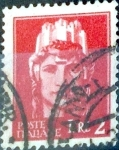 Stamps Italy -  Intercambio 0,20 usd 2 l. 1945