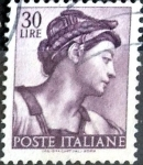 Stamps Italy -  Intercambio 0,20 usd 30 l. 1961