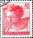 Stamps : Europe : Italy :  Intercambio 0,20 usd 40 l. 1961