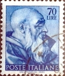Stamps Italy -  Intercambio 0,20 usd 70 l. 1961