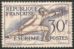 Stamps France -  Esgrima
