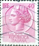 Sellos de Europa - Italia -  Intercambio 0,20 usd 40 l. 1960